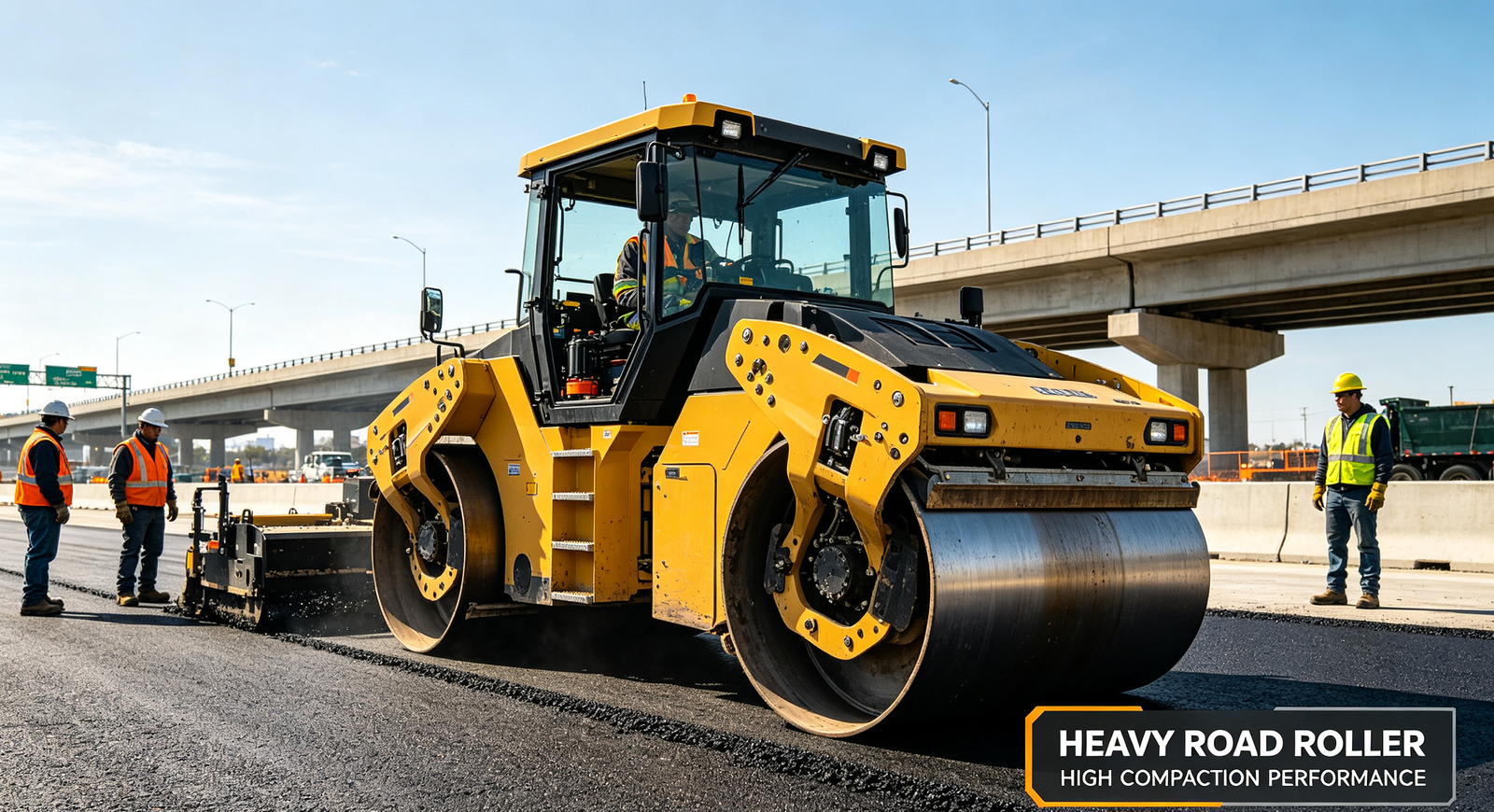 Heavy Road Roller