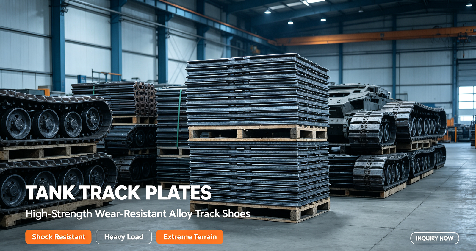 Tank Track Plates